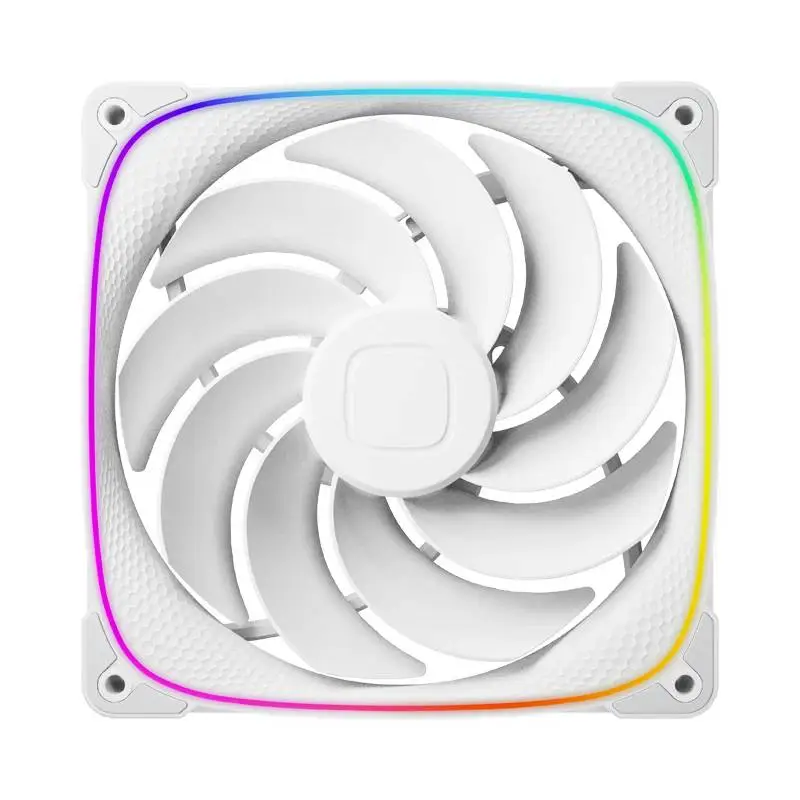 Вентилатори Geometric Future Squama 2503RW-14 White Reversed 140mm Fan Pack 3-in-1