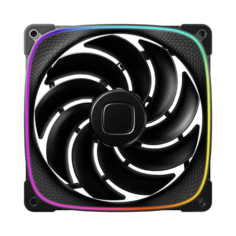 Вентилатори Geometric Future Squama 2503RB-14 Black Reversed 140mm Fan Pack 3-in-1