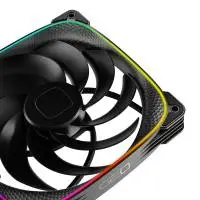 Вентилатори Geometric Future Squama 2503RB-14 Black Reversed 140mm Fan Pack 3-in-1