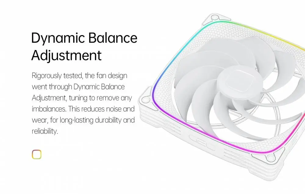 Вентилатори Geometric Future Squama 2503RB-14 Black Reversed 140mm Fan Pack 3-in-1