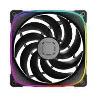 Вентилатори Geometric Future Squama 2503B-14 Black 140mm Fan Pack 3-in-1 