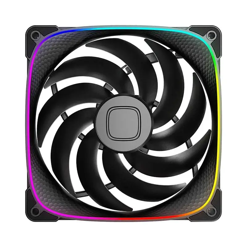 Вентилатори Geometric Future Squama 2503B-14 Black 140mm Fan Pack 3-in-1 
