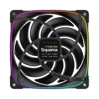Вентилатор Geometric Future Squama 2503B-14, 140mm, ARGB, Black