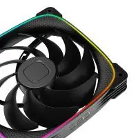 Вентилатор Geometric Future Squama 2503B-14, 140mm, ARGB, Black