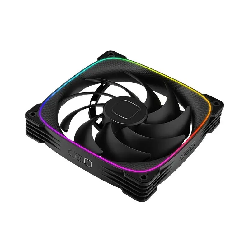 Вентилатор Geometric Future Squama 2503B-14, 140mm, ARGB, Black