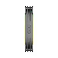 Вентилатор Geometric Future Squama 2503B-14, 140mm, ARGB, Black