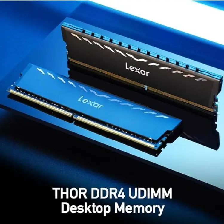 Памет Lexar THOR 32GB (2x16GB) DDR4 3200MHz CL16 - LD4BU016G-R3200GDXG
