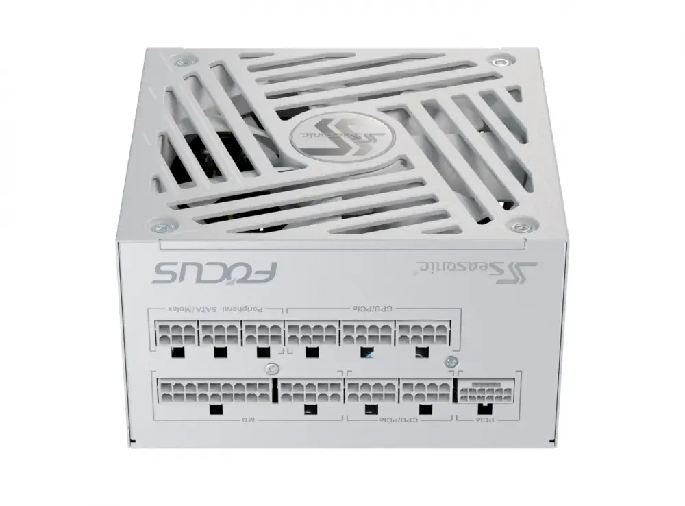 Захранване Seasonic FOCUS GX-850 White 850W 80 Plus Gold ATX 3.1 PCIe 5.1 Fully Modular PSU