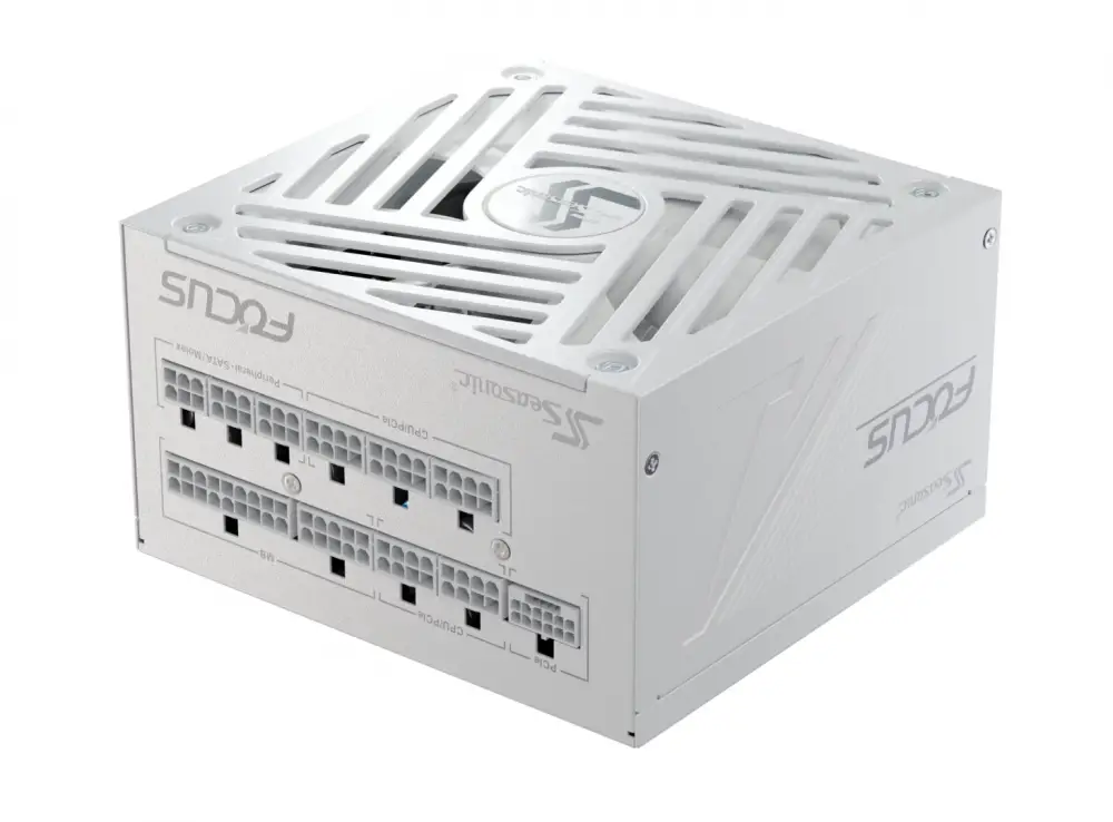 Захранване Seasonic FOCUS GX-850 White 850W 80 Plus Gold ATX 3.1 PCIe 5.1 Fully Modular PSU