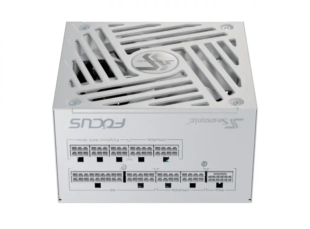 Захранване Seasonic FOCUS GX-750 White 750W 80 Plus Gold ATX 3.1 PCIe 5.1 Fully Modular PSU
