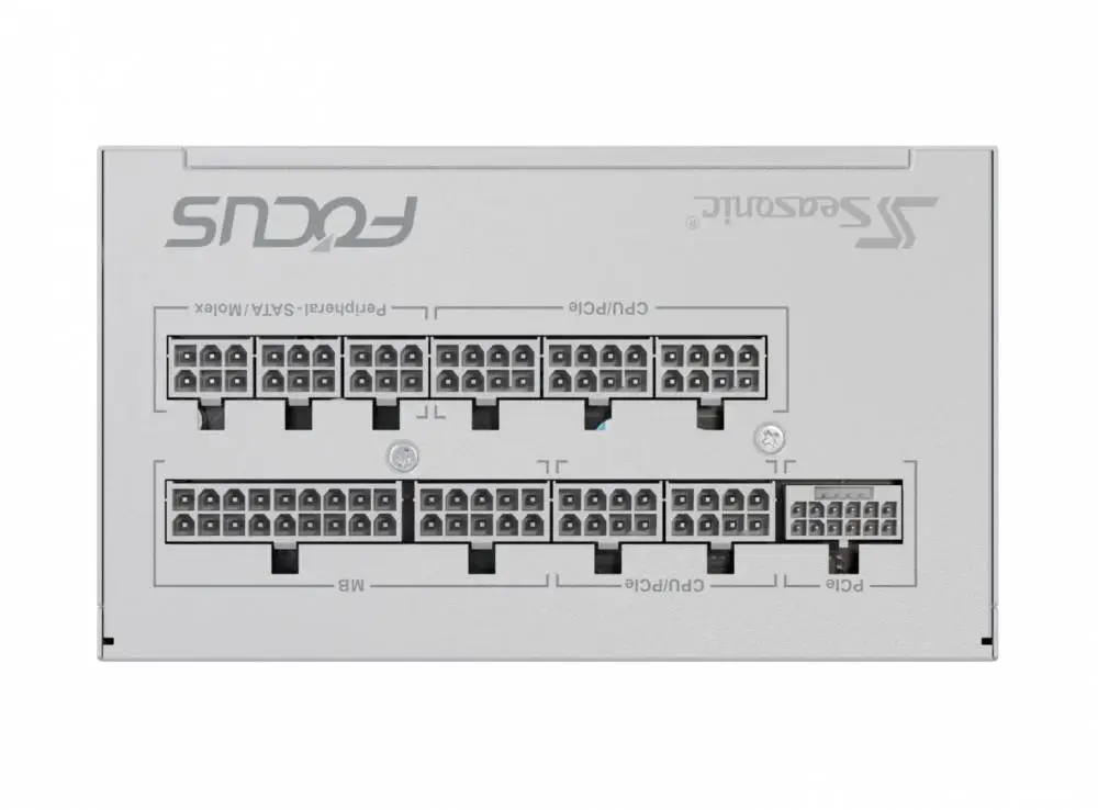 Захранване Seasonic FOCUS-GX-850-V4-WHITE 850W 80 Plus Gold ATX 3.1 PCIe 5.1