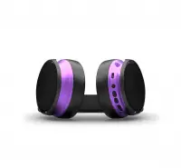 Геймърски безжични слушалки Dark Project Sono Wireless - Black/Violet