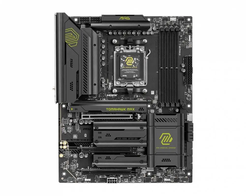 Дънна платка MSI MAG B850 TOMAHAWK MAX WIFI - 911-7E62-002	