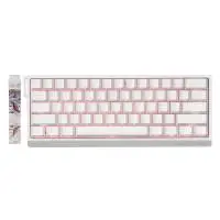 Геймърска клавиатура Madlions MAD 60 HE RGB - 1K, Magnetic Amber Pro Switches - White