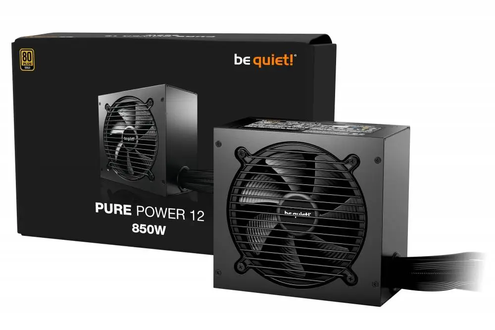 Захранване be quiet! PURE POWER 12 850W 80 Plus Gold PSU ATX 3.1 PCIe 5.1 - BP004EU