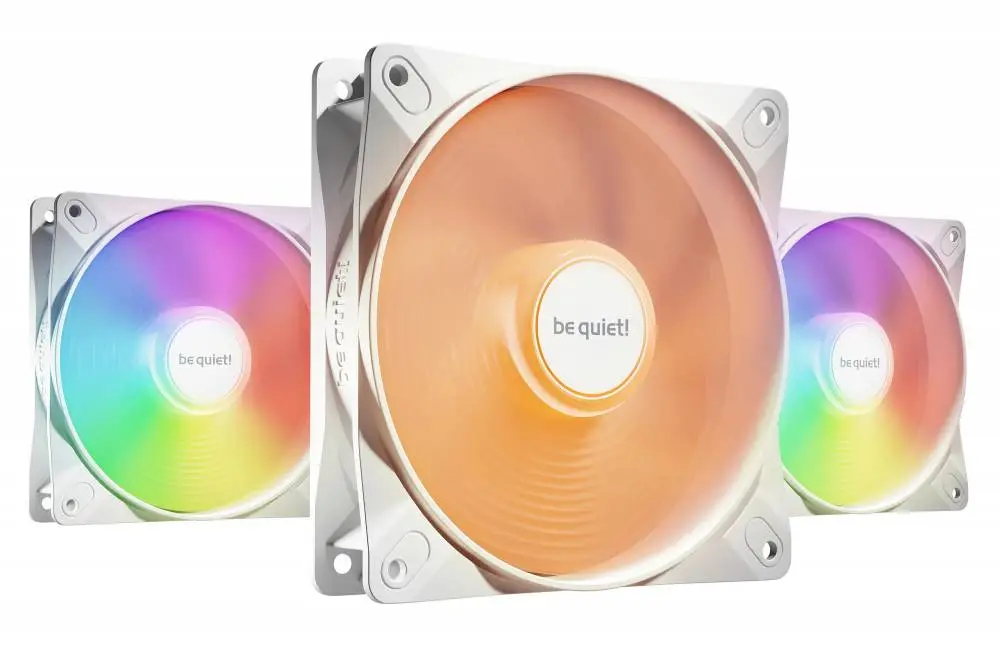 Вентилатори be quiet! LIGHT WINGS LX 120mm PWM high-speed White Fan Pack 3-in-1 3 x 120mm - BL125