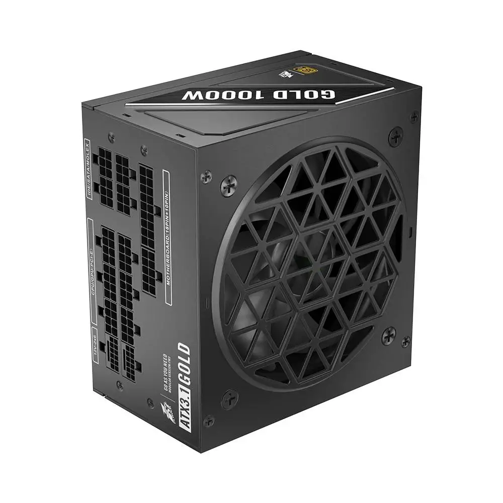 Захранване 1stPlayer HA-1000BA4 1000W 80 Plus Gold ATX 3.1 PCIe 5.1 Full Modular