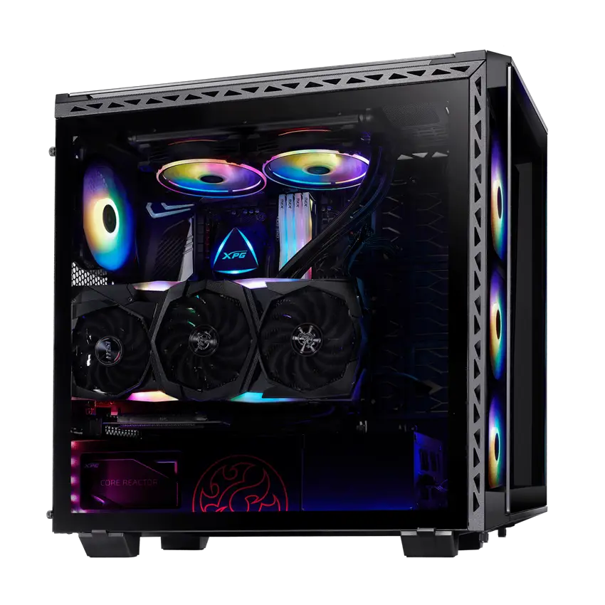Кутия Adata BATTLE CRUISER MT Black Mid-Tower ATX Case
