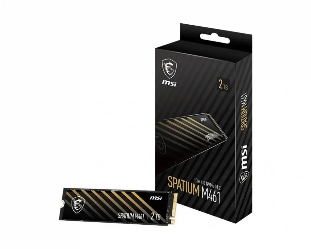 Диск SSD MSI SPATIUM M461 2TB M.2 2280 NVMe PCIe 4.0 - S78-440Q550-P83