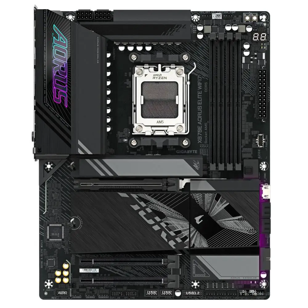 Дънна платка Gigabyte X870E AORUS ELITE WIFI7