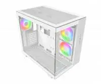 Кутия Montech KING 65 Pro Mid-tower Case ARGB White