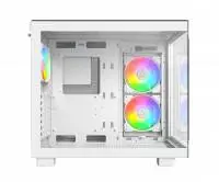 Кутия Montech KING 65 Pro Mid-tower Case ARGB White