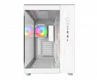 Кутия Montech KING 65 Pro Mid-tower Case ARGB White
