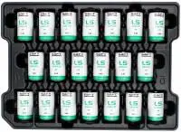 Литиево тионил хлоридна батерия SAFT LSH20, LS33600 3,6V R20 17Ah STD /с пъпка/