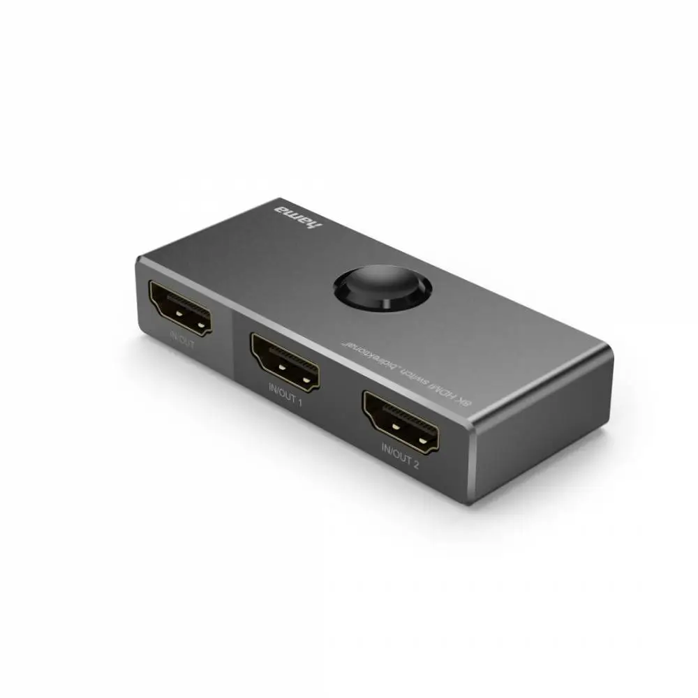 HAMA Превключвател / суич 8K-HDMI&trade; "двупосочен", 1 In 2 Out/2 In 1 Out