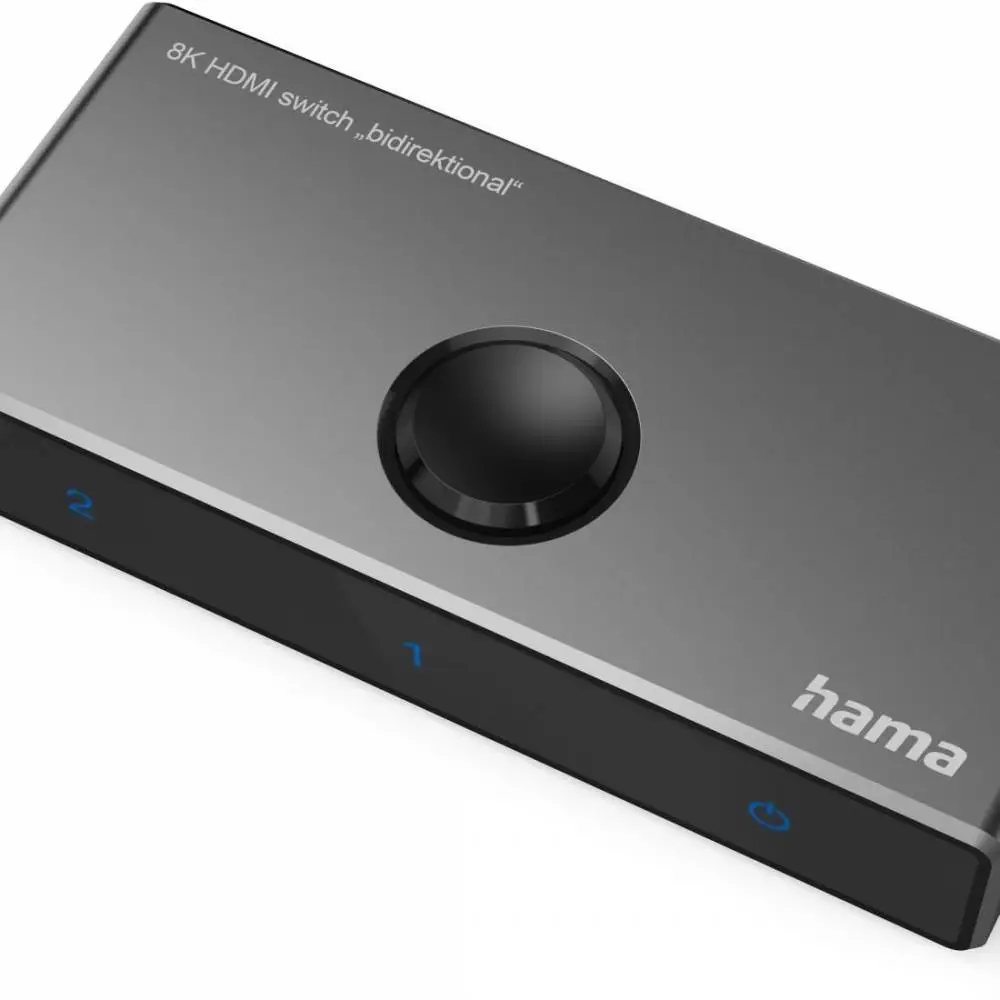 HAMA Превключвател / суич 8K-HDMI&trade; "двупосочен", 1 In 2 Out/2 In 1 Out
