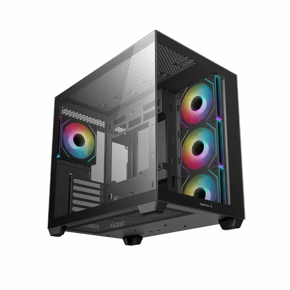 Кутия DeepCool CG530 4F Mid-Tower Show Case 4 x ARGB Fans
