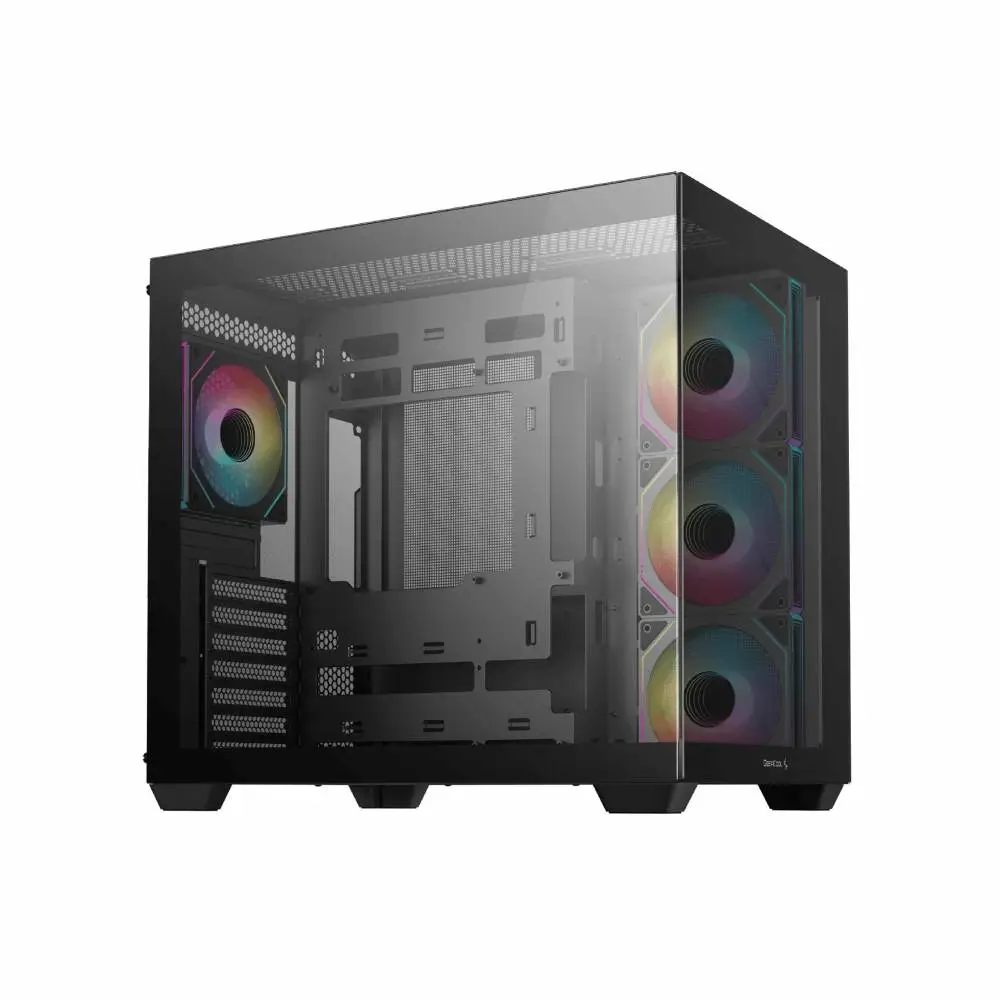 Кутия DeepCool CG530 4F Mid-Tower Show Case 4 x ARGB Fans