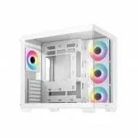 Кутия DeepCool CG530 4F White Mid-Tower Show Case 4 x ARGB Fans