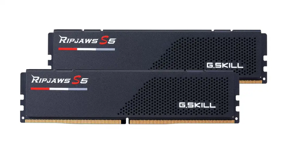 Памет G.SKILL Ripjaws S5 Black 32GB (2x16GB) DDR5 5200MHz CL40 XMP - F5-5200J4040A16GX2-RS5K