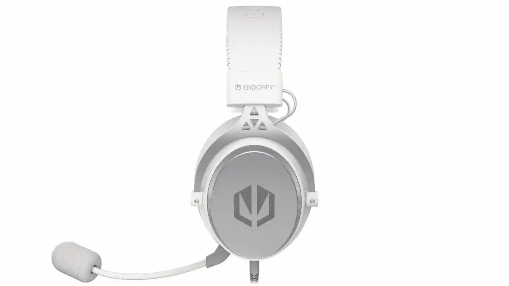 Геймърски слушалки ENDORFY Viro Plus 7.1 USB - Onyx White