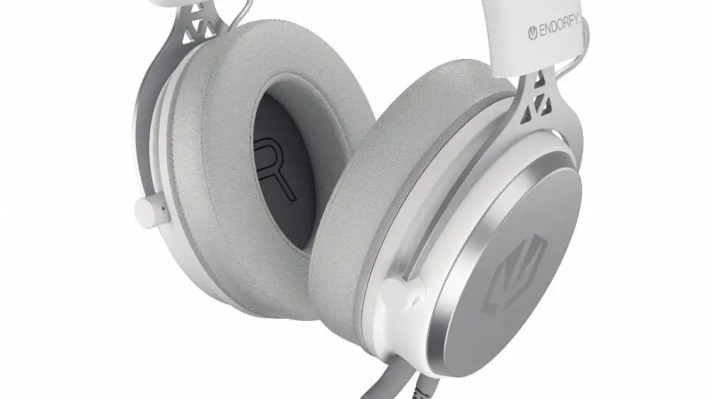 Геймърски слушалки ENDORFY Viro Plus 7.1 USB - Onyx White