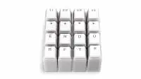 Капачки за механична клавиатура ENDORFY - 124 бр PBT - Onyx White