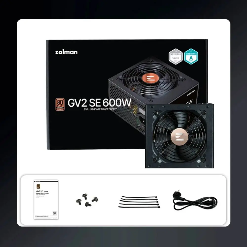 Захранване Zalman ZM600-GV2 SE 600W 80 Plus Bronze PSU