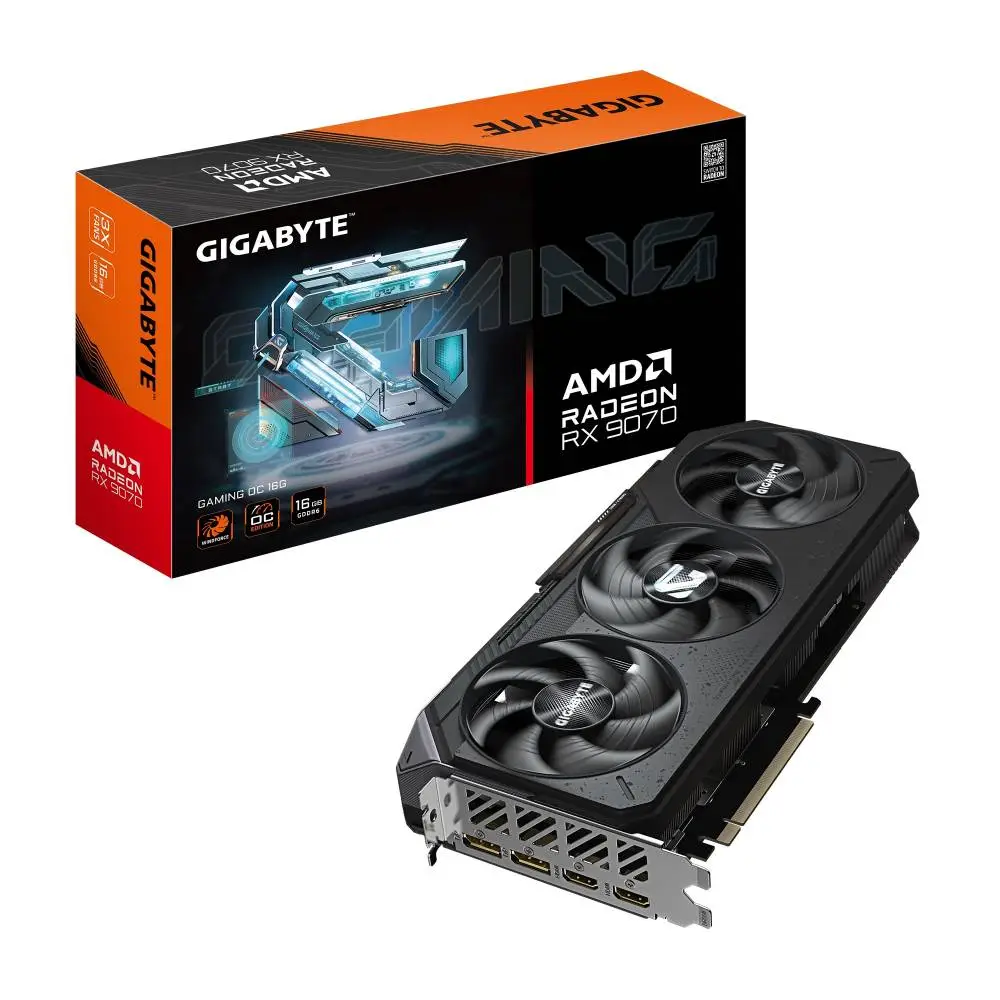 Видео карта Gigabyte Radeon RX 9070 GAMING OC 16G