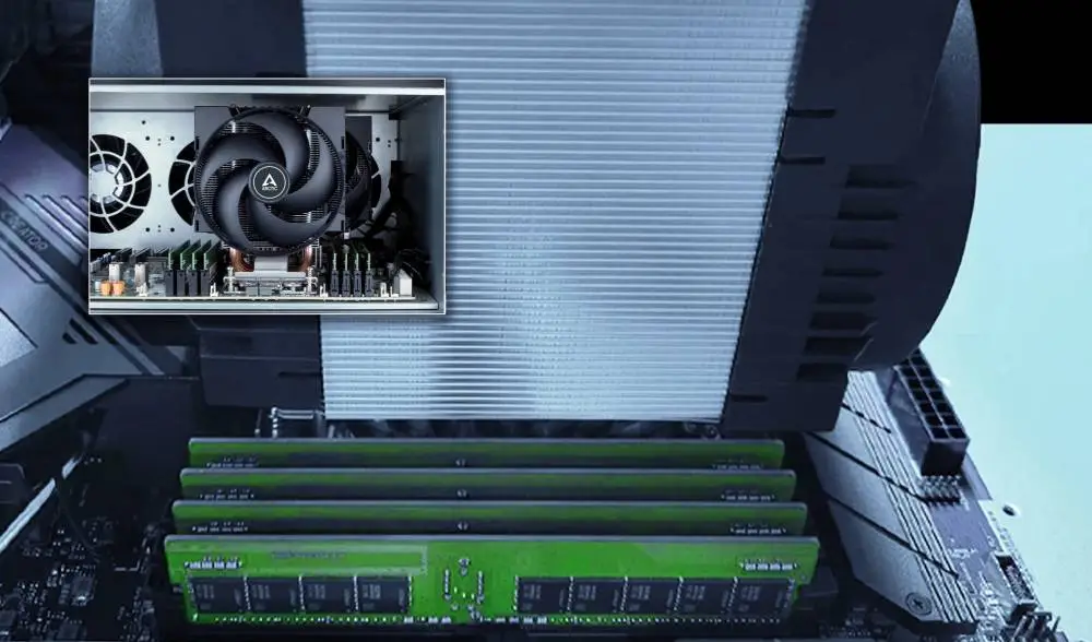 Охладител за процесор Arctic Freezer 4U SP5 Server CPU Cooler - ACFRE00158A