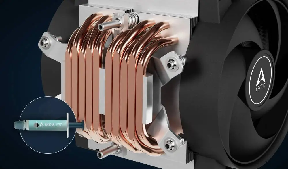 Охладител за процесор Arctic Freezer 4U SP5 Server CPU Cooler - ACFRE00158A