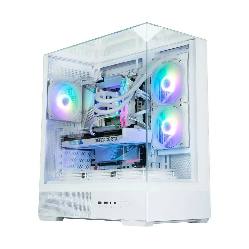 Кутия Zalman P40 Prism White Case ATX