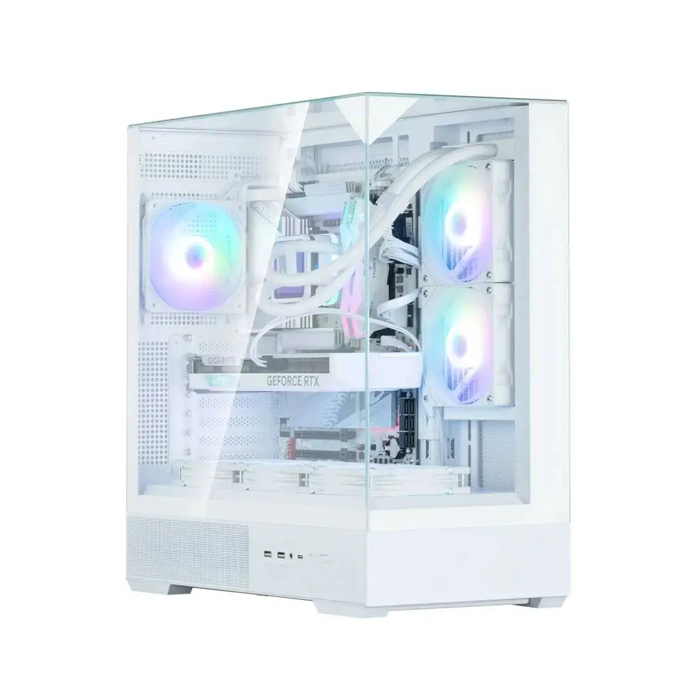 Кутия Zalman P40 Prism White Case ATX