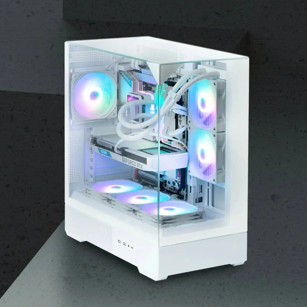 Кутия Zalman P40 Prism White Case ATX