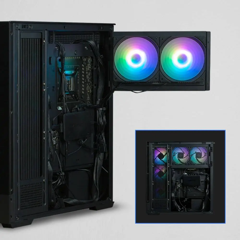 Кутия Zalman P40 Prism White Case ATX