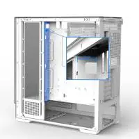 Кутия Zalman P40 Prism White Case ATX