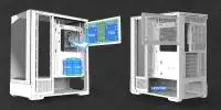 Кутия Zalman P40 Prism White Case ATX