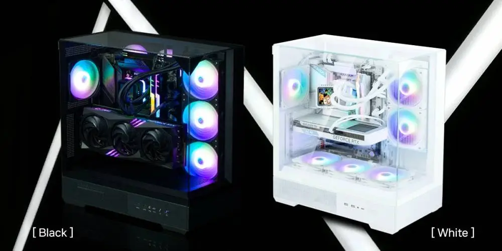 Кутия Zalman P40 Prism White Case ATX