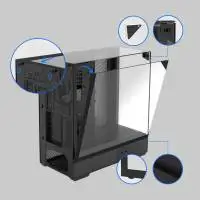 Кутия Zalman P40 Prism Black Case ATX
