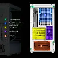 Кутия Zalman P10 White Case mATX
